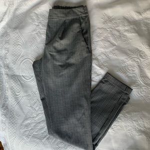 Plaid print women’s pants